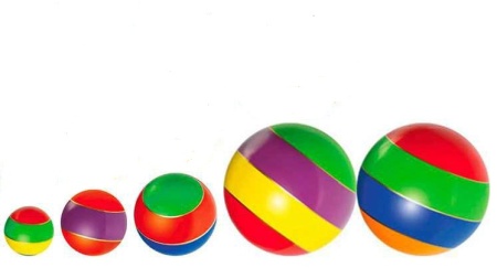 Купить Мячи резиновые (комплект из 5 мячей различного диаметра) в Верхнийуфалее 